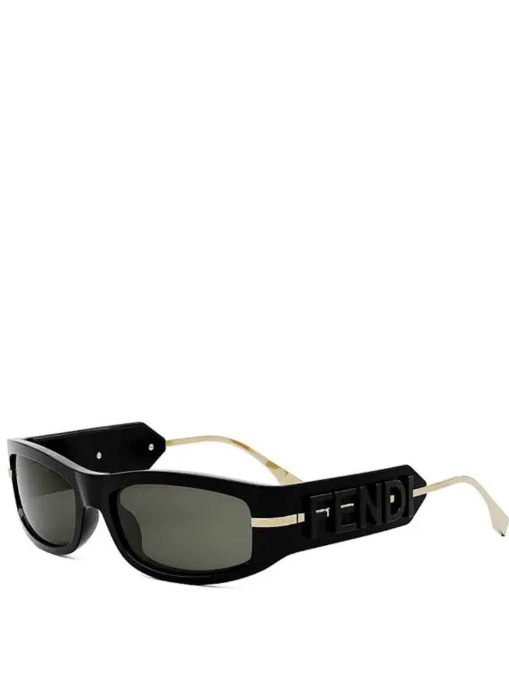 Fendi FE40120I 01A Black Women Sunglasses NEW - Picture 3 of 5